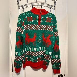 Tipsy Elves Men's Christmas Passion Ugly Christmas Sweater M adult humor holiday
